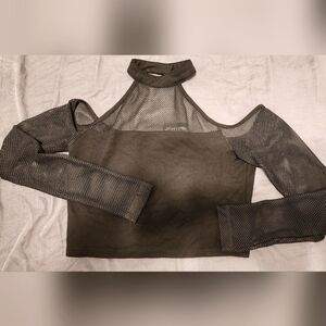 Killstar Fishnet Crop Top M